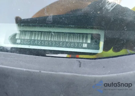 2009 Chevrolet Hhr Panel Ls из США, поврежденный, VIN 3GCCA85B59S616690